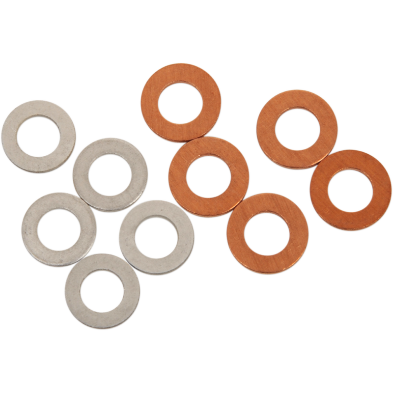 M6 Drain Plug Washer - Copper and Aluminum (10Pk)