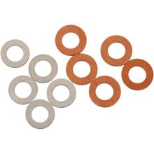 M6 Drain Plug Washer - Copper and Aluminum (10Pk)