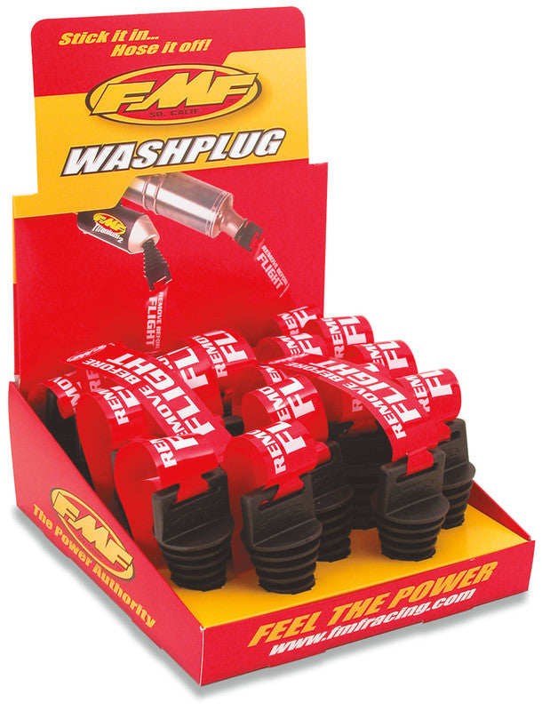 4-STROKE WASH PLUG P.O.P (20) PLUGS FMF
