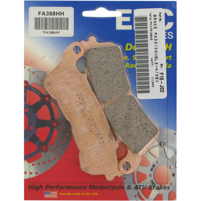FA388HH DOUBLE H SERIES BRAKE PAD SET
