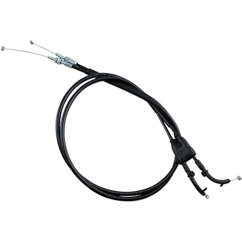 THROTTLE CABLE BLACK VINYL SET
