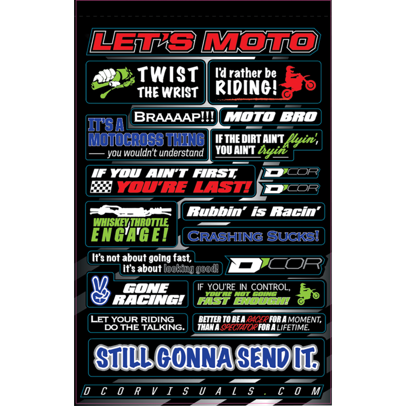 DECAL SHEET MOTOTALK