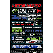 DECAL SHEET MOTOTALK