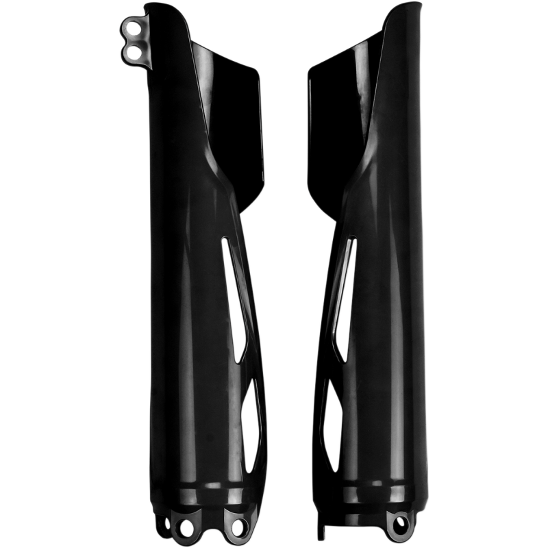 FORK COVERS CRF R/RX BLK