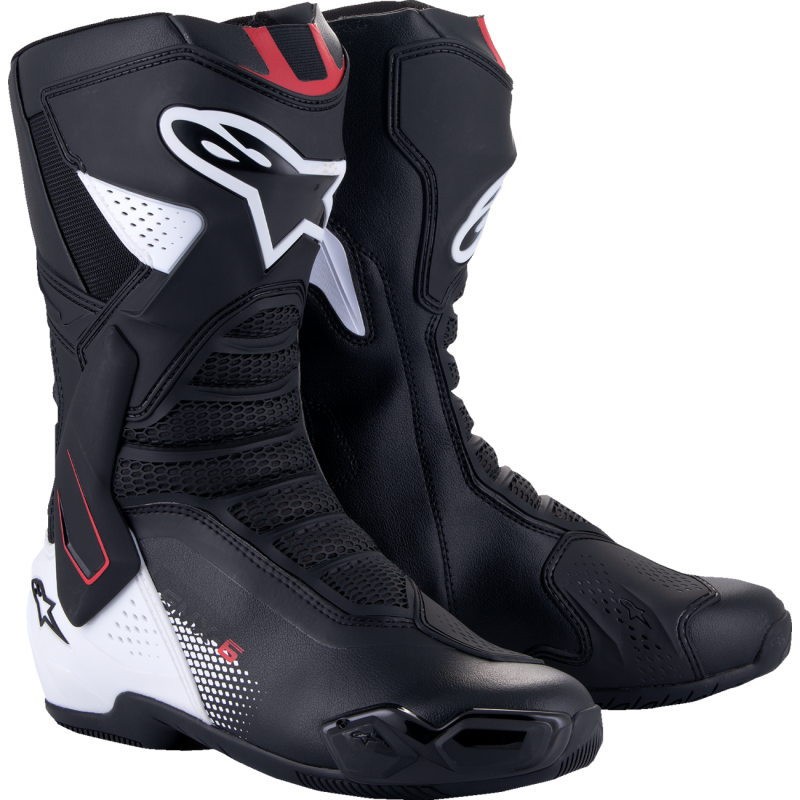 BOOTS SMX-6 V3 BK/WH/RD GRAPHIC 42