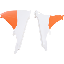 COVER AIRBOX KTM WHT/ORG