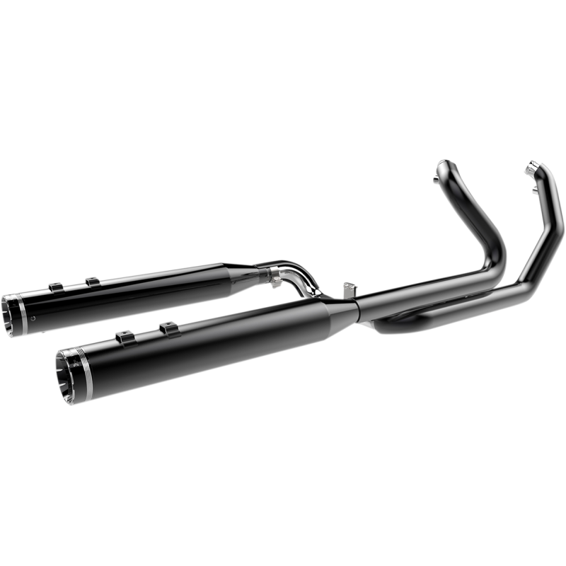 2:2 DOMINATOR EXHAUST SYSTEM - BLACK W 4-1/2" MUFFLER