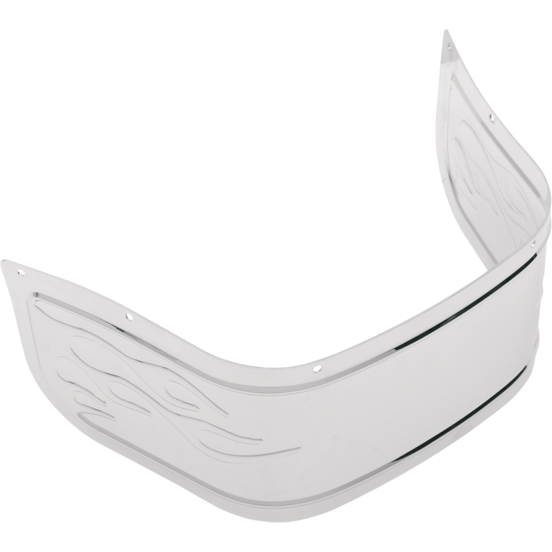 80-13 FLT/FLHT FLAME FRT FENDER SKIRT