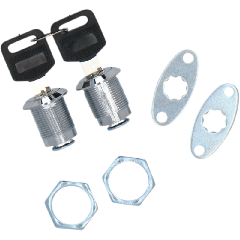 LGND GEAR LOCK SET 2 LOCKS2 KEYS SIMULTANEOUS LOCKING LH