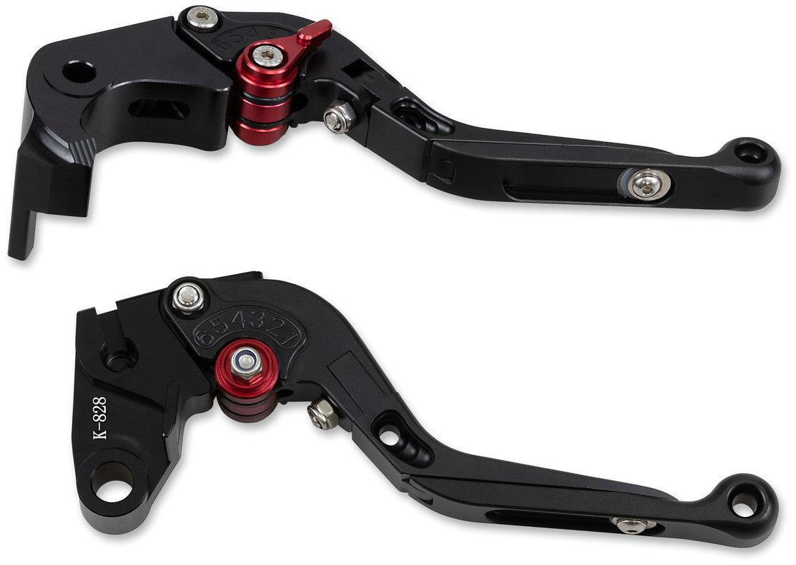 LEVER SET ADJ KAW ZX6R BLACK