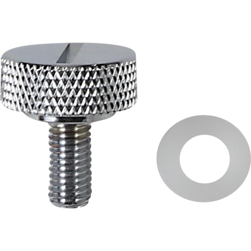SEAT KNOB CHM SLOT 1/4-28