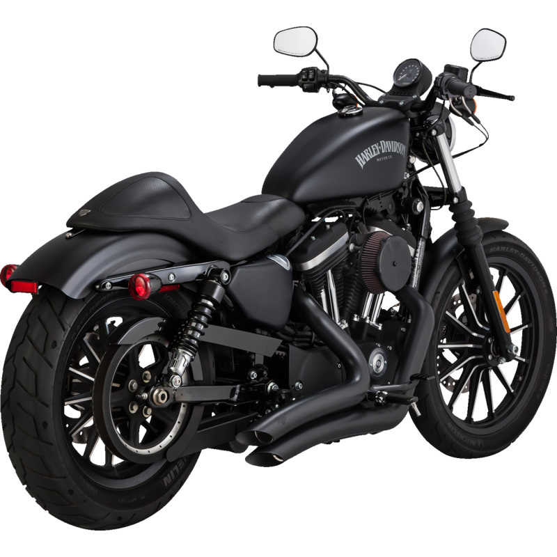 14-22 XL EXHAUST BIG RADIUS BLK PCX