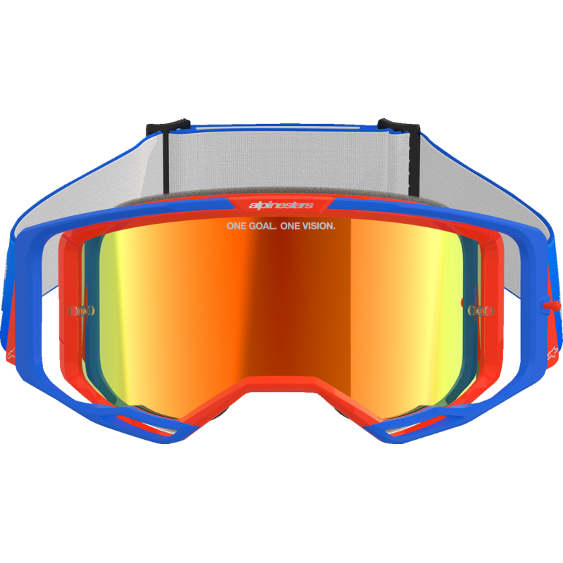 GOGGLE VISION 8 WORDMARK BL/ORG/MIR RD