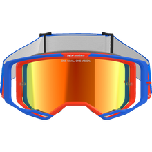 GOGGLE VISION 8 WORDMARK BL/ORG/MIR RD