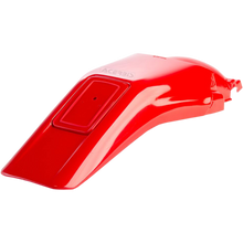 REAR FENDER- XR250/400:96-04 CR RED