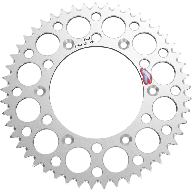 RENTHAL SPROCKET 224U-520-49GP SILVER