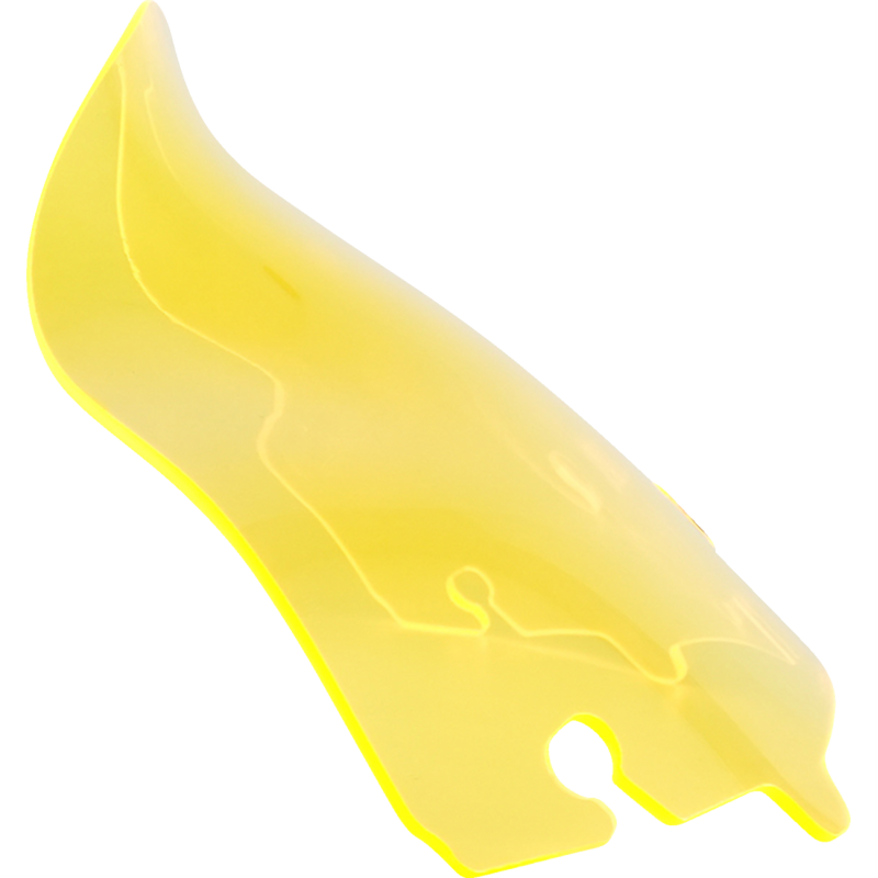 WINDSHIELD FLH 6.5" YELL