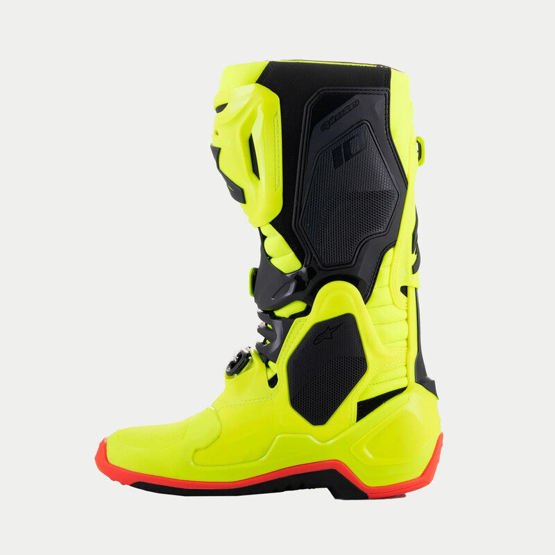 BOOT TECH 10 YLW/BK/RD 10