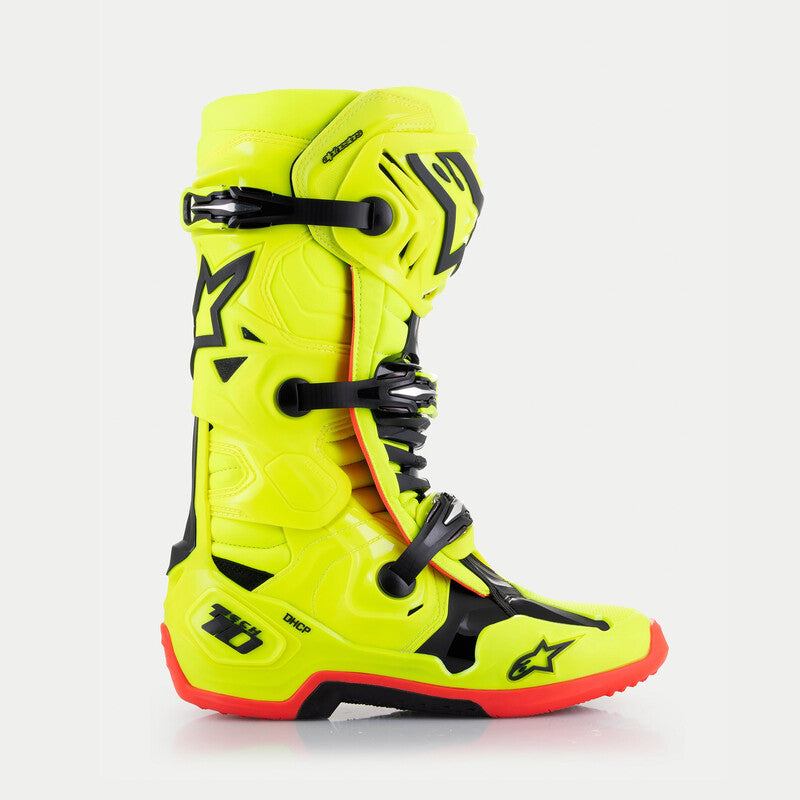 BOOT TECH 10 YLW/BK/RD 11