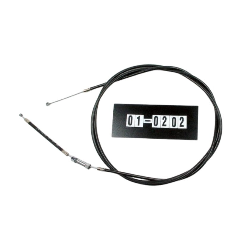 UNIV THROTTLE CABLE BLACK VINYL