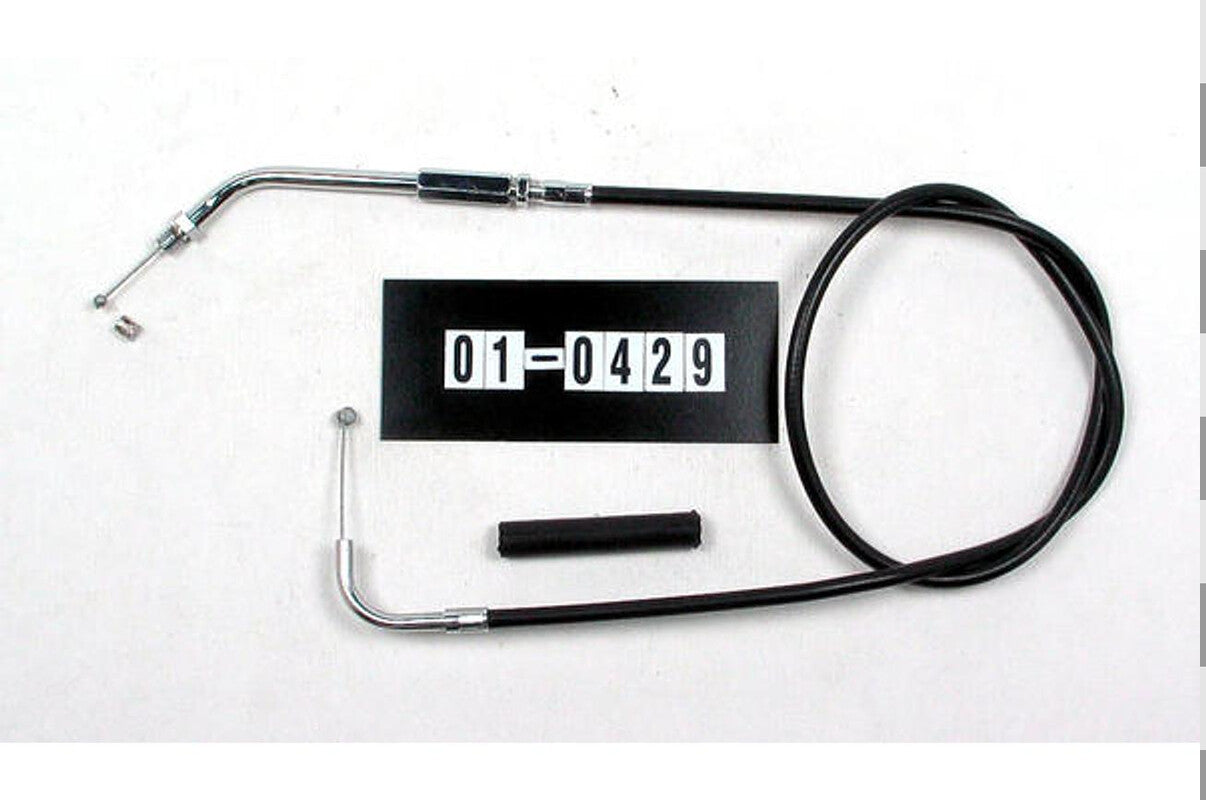 THROTTLE CABLE BLACK VINYL - SPECIAL APP