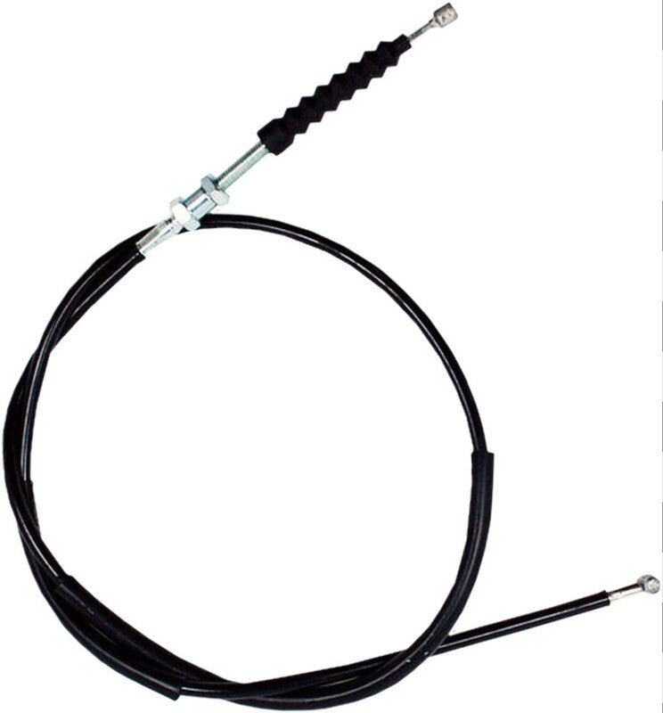 BRAKE CABLE FRONT BLACK VINYL