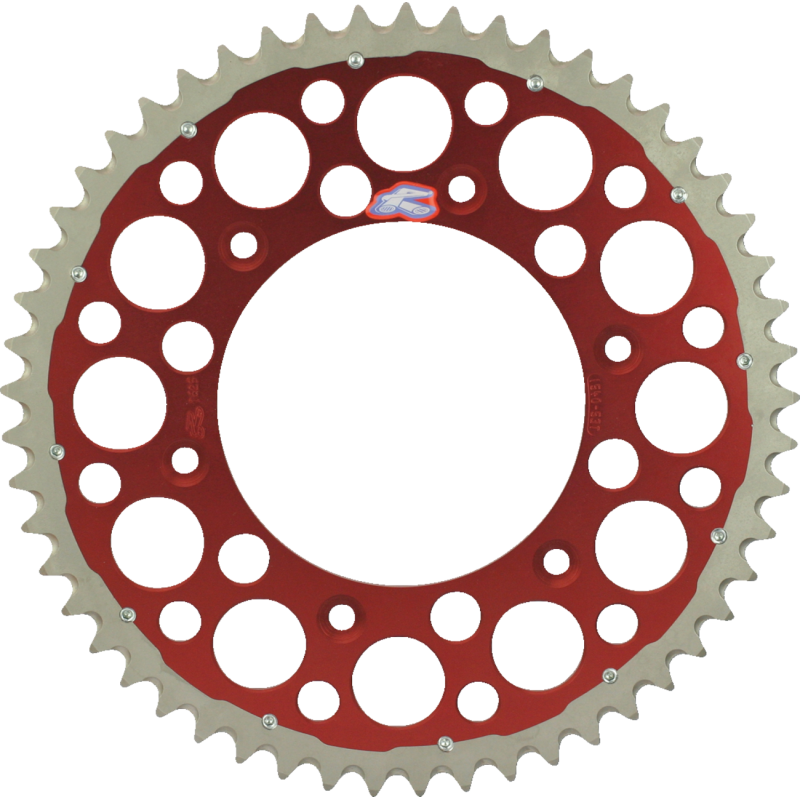 RENTHAL TWINRING SPROCKET 1540-520-49GP RED