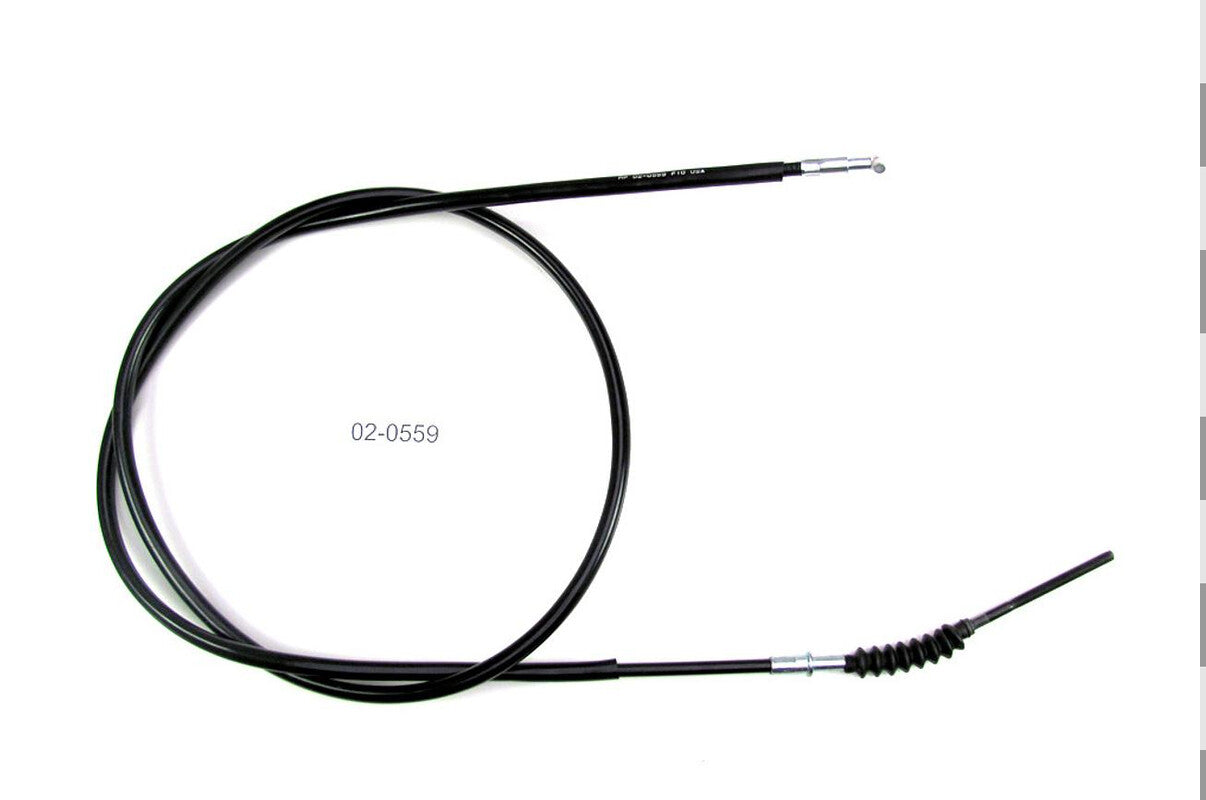 BRAKE CABLE REAR HAND BLACK VINYL