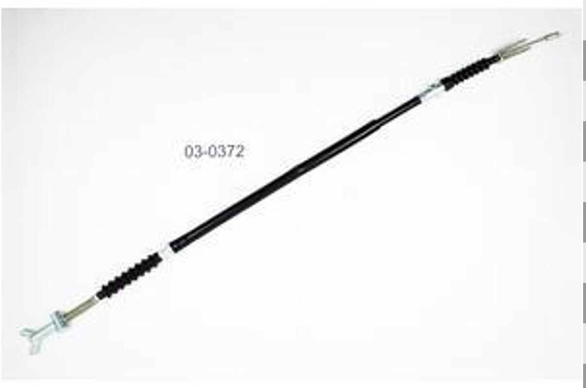 BRAKE CABLE REAR FOOT BLACK VINYL