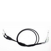 THROTTLE CABLE PUSH-PULL BLACK VINYL SET