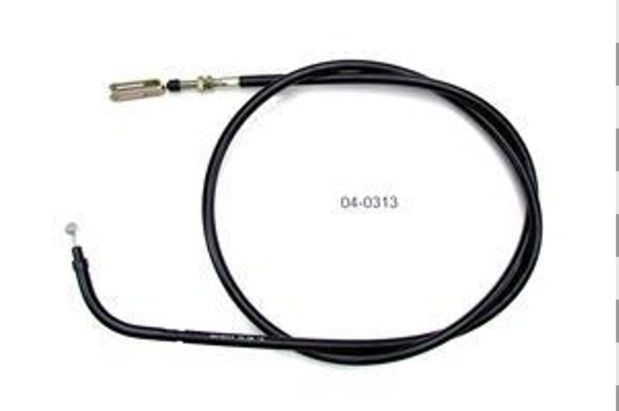 BRAKE CABLE REAR HAND BLACK VINYL