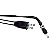 THROTTLE CABLE PUSH-PULL BLACK VINYL SET