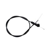 THROTTLE CABLE BLACK VINYL