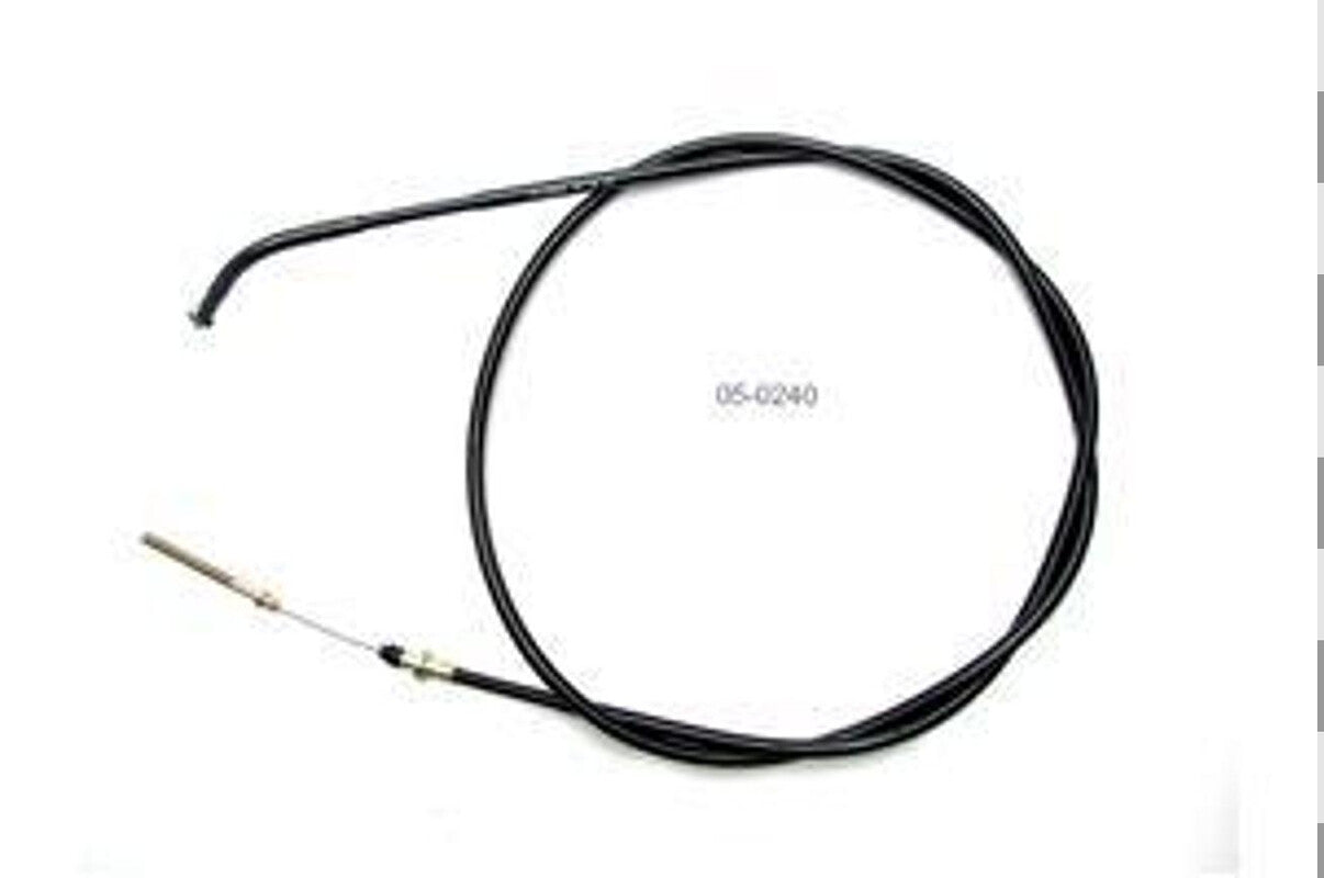 BRAKE CABLE REAR HAND BLACK VINYL