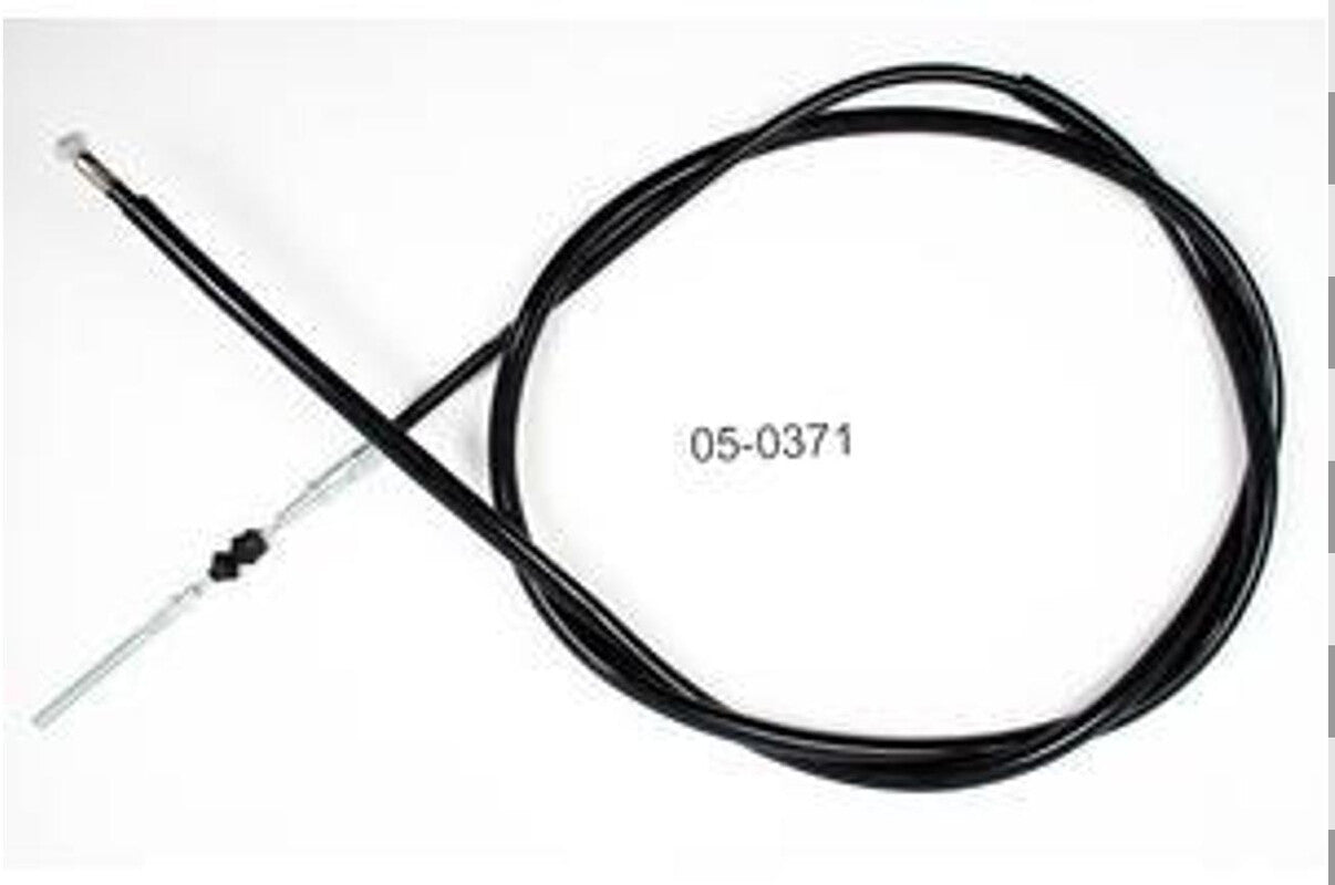 BRAKE CABLE REAR HAND BLACK VINYL