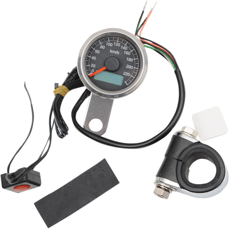 1.87 MINI SPEEDO BLK KM/H