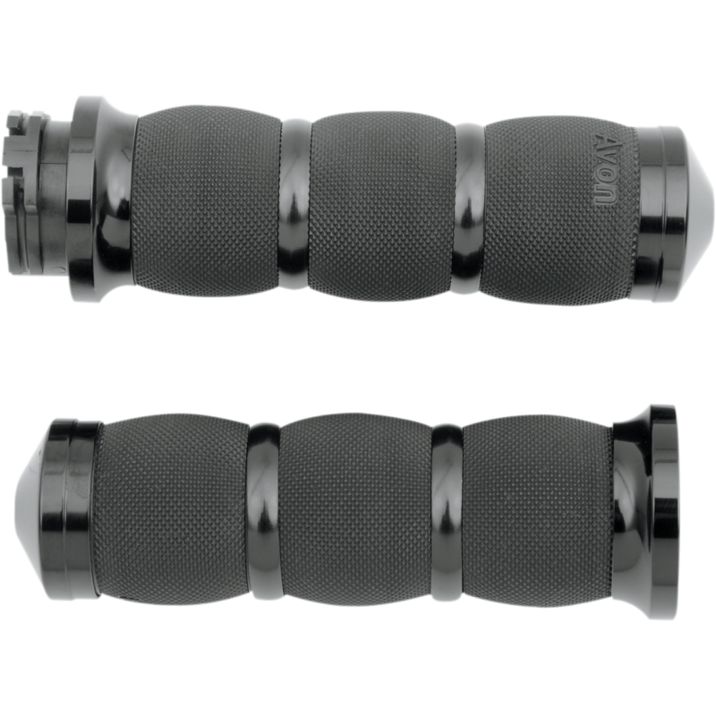 81-17 BLK AIR CUSHION GRIPS (PR)