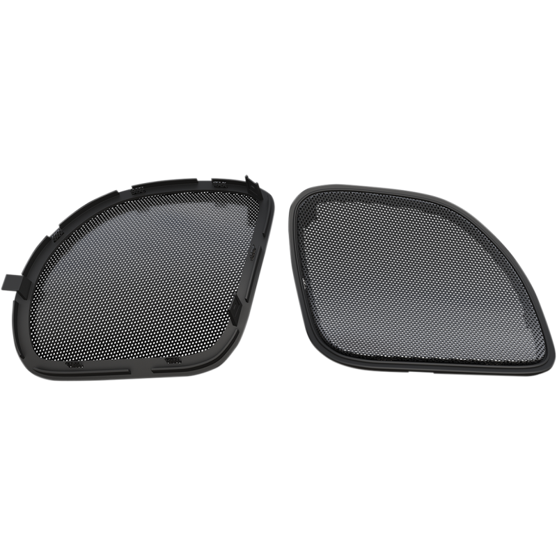 METAL MESH REPLACEMENT GRILLS W BLACK TRIM FOR 15-23 FLTR