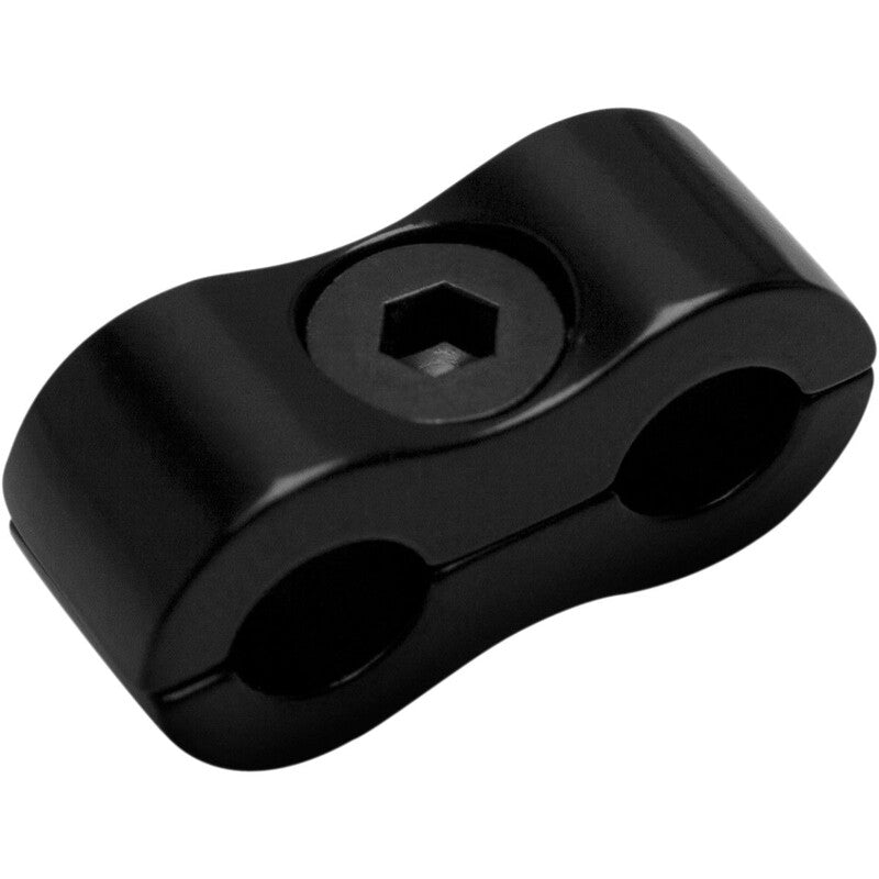THROTTLE/IDLE CABLE CLAMP, BLACK