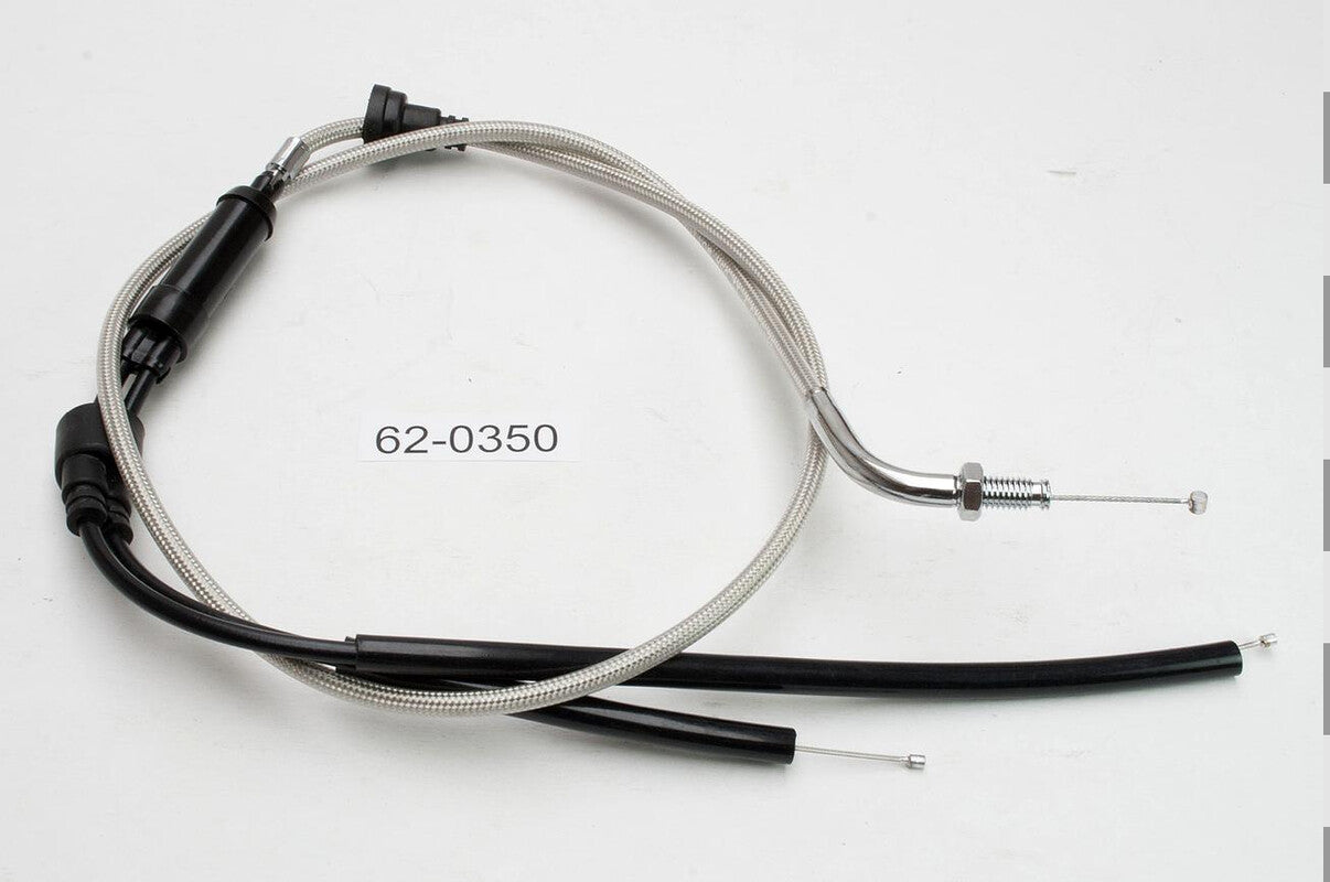 CHOKE CABLE CLEAR ARMOUR COATED