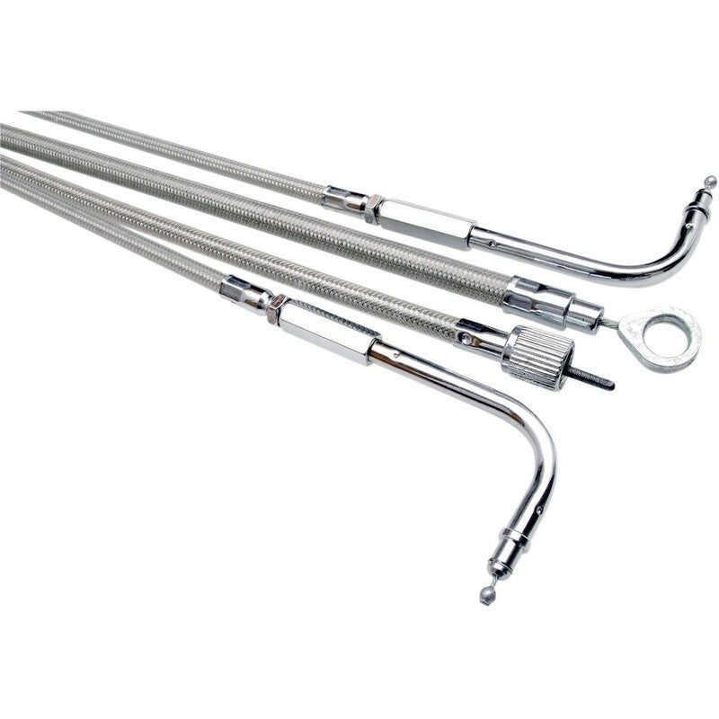 THROTTLE CABLE PUSH CLEAR ARMOUR COATED