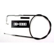 THROTTLE CABLE BLACK VINYL - SPECIAL APP