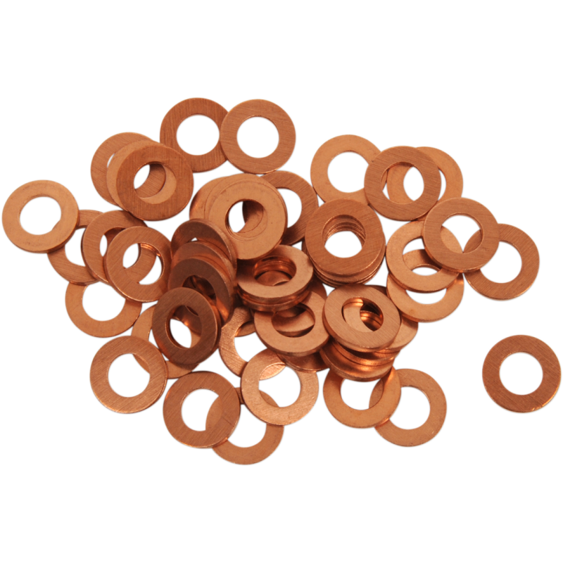 M6x11mm Aluminum Compression Washer (50Pk)