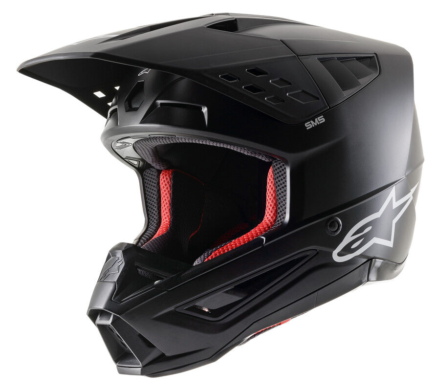 HELMET SM5 SOLID BLACK S