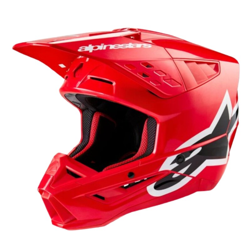 HELMET SM5 CORP RED L