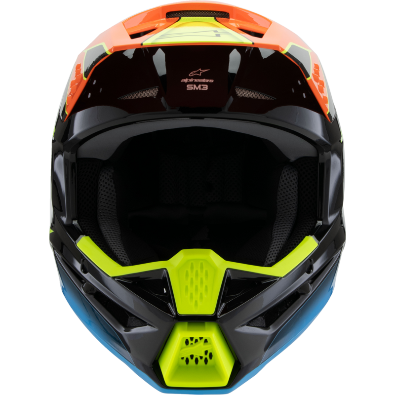 HELMET SM3 YTH FRAY B/O/Y S ECE06