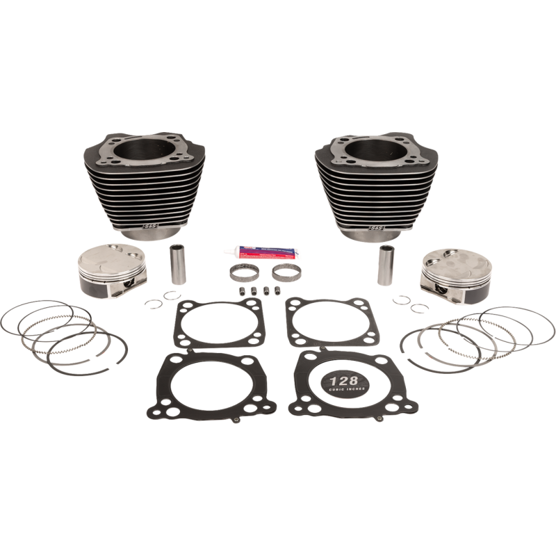 CYLINDER KIT 4.25"BORE 4.5"STROKE BLKGRANITEW/HIGH