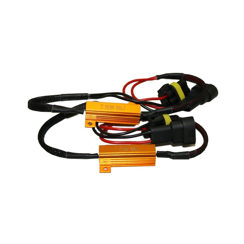 Resistor for LED replacement bulbs (H13) - Pair