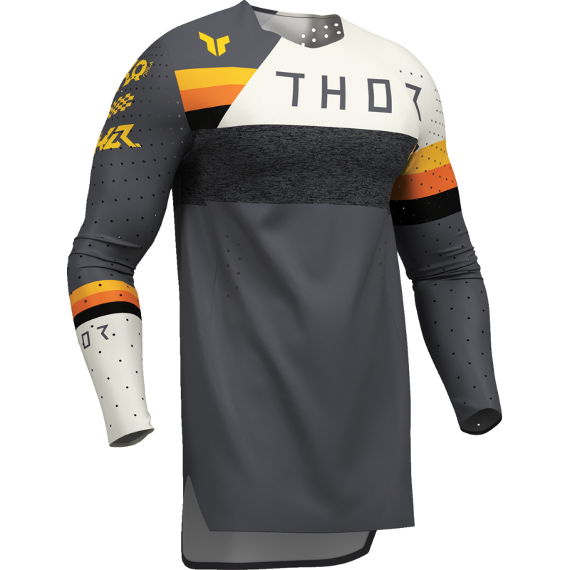 SPORTMODE LEAGUE JERSEY CHAR/WHT MD