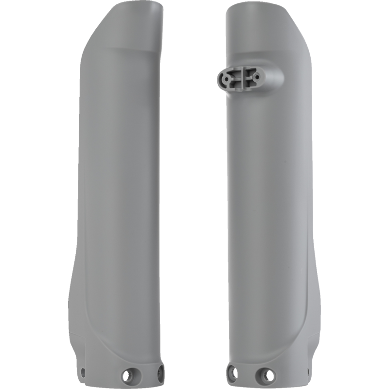 Lower fork cvr set TC125/250,FC250-450:16-22,KTM/Husky gry
